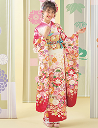 キュート振袖1