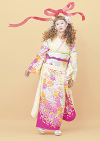 キュート振袖3